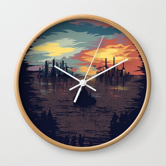 Ready for Battle Wall Clock