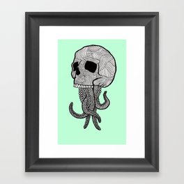 Skulloctopus Framed Art Print