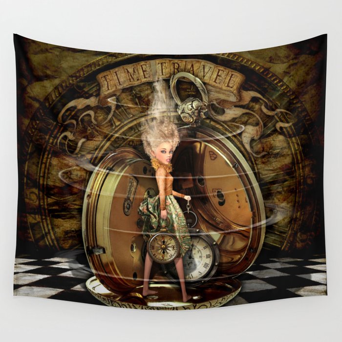 Time Travel Wall Tapestry