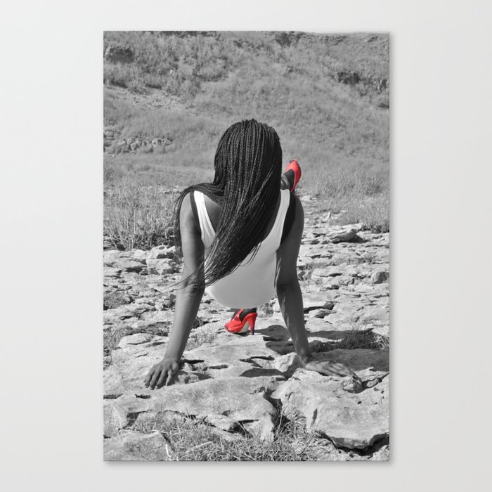 Red Shoes. Canvas Print