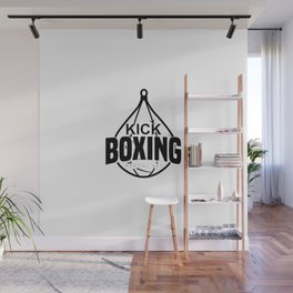 Boxing kickboxing fight Wall Mural
