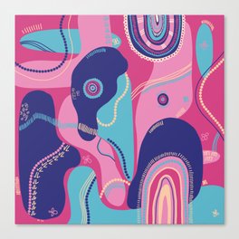 Happiest At Home Canvas Print