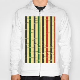 Oriental style bamboo branches Hoody