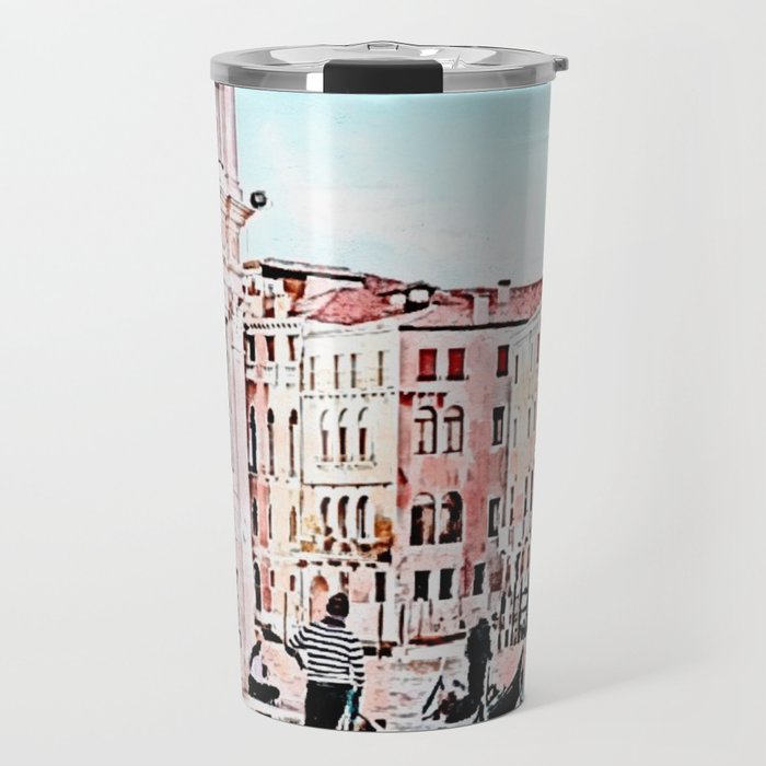 Beautiful Scenery of Grand Canal Venice Italy Travel Mug