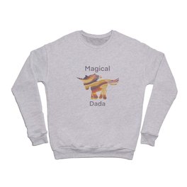 Magical Unicorn Dada - Retro Crewneck Sweatshirt