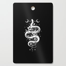 Serpent Spell-White Cutting Board