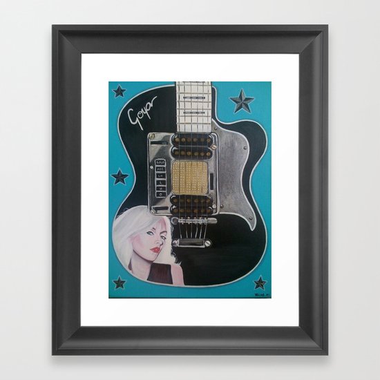Blondie Goya Framed Art Print