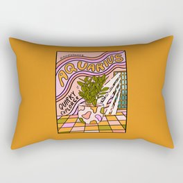 Aquarius Plant Rectangular Pillow