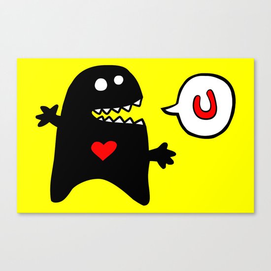 love U Canvas Print