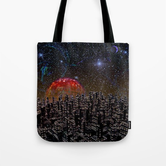 Blood Moon Rising Tote Bag