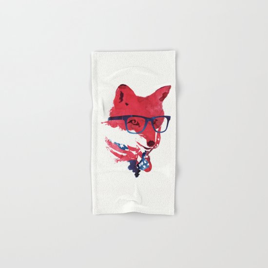 American Fox Hand & Bath Towel