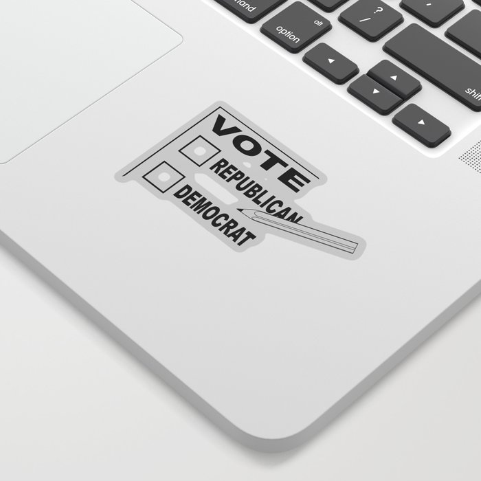 Vote Paper Sticker