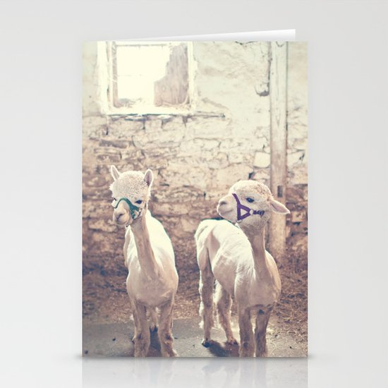 Young Alpacas Stationery Cards