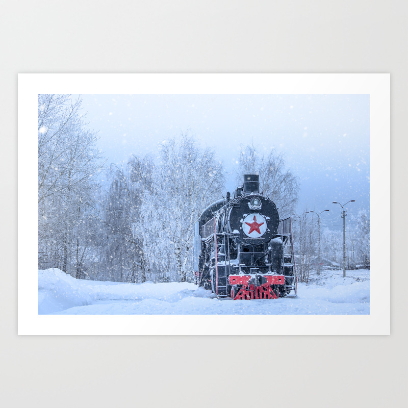 Time Train Art Print By Svetlanakorneliuk Society6