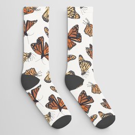 Monarch Butterflies Socks