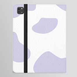 cow print - purple iPad Folio Case