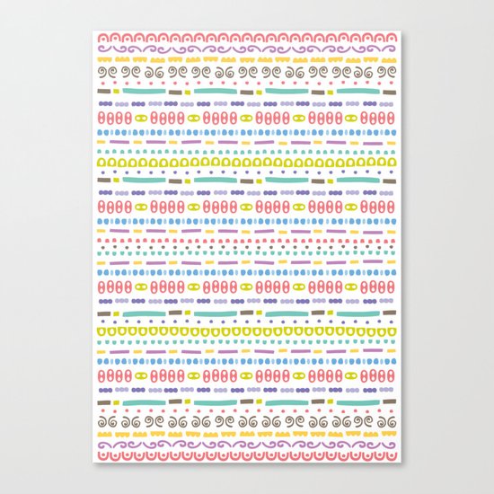 Retro Motivo Canvas Print