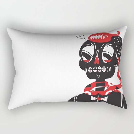 Lord Calaverito Rectangular Pillow