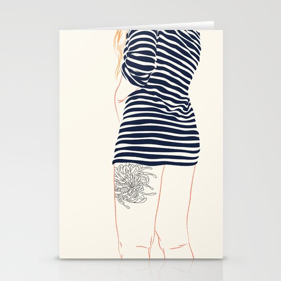 Stripes Stationery Cards