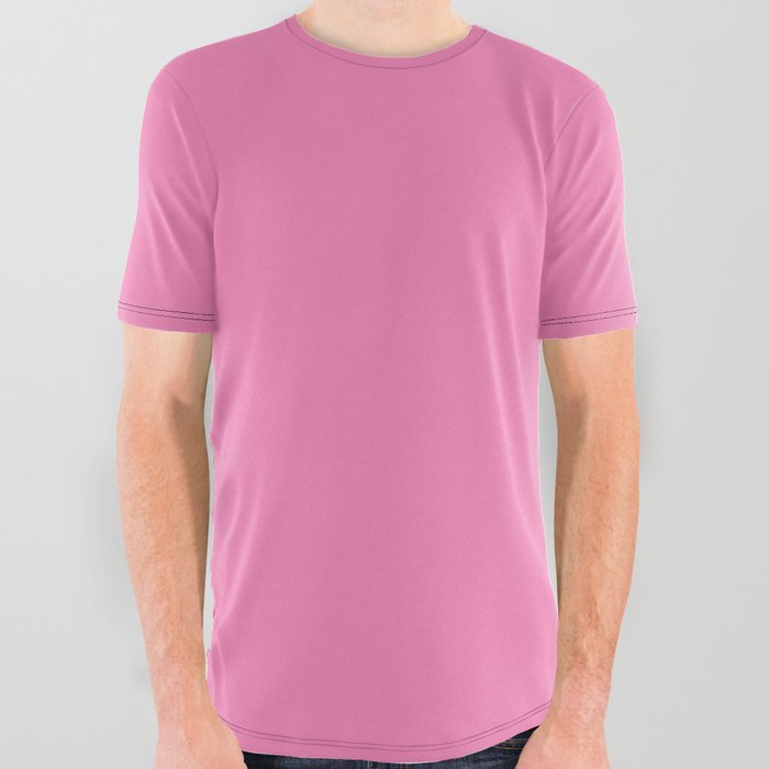 Persian Pink All Over Graphic Tee