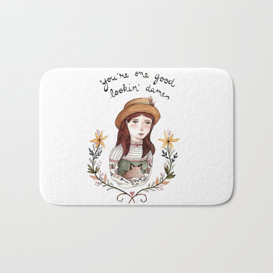 Good Lookin' Dame Bath Mat