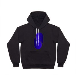 Minimalist Abstract Shapes 28 in Blue Hoody