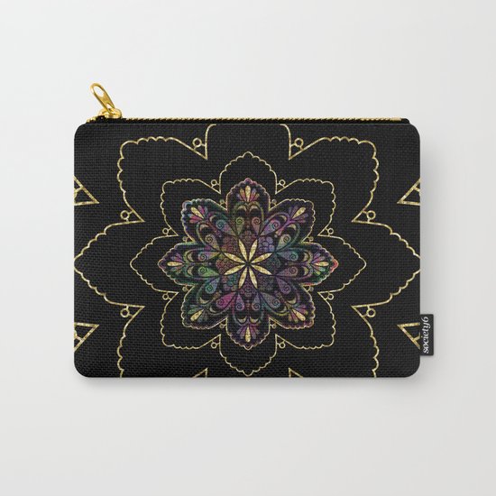 Mandala of Wishes Carry-All Pouch