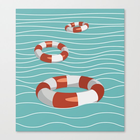 Lifesaver? Canvas Print