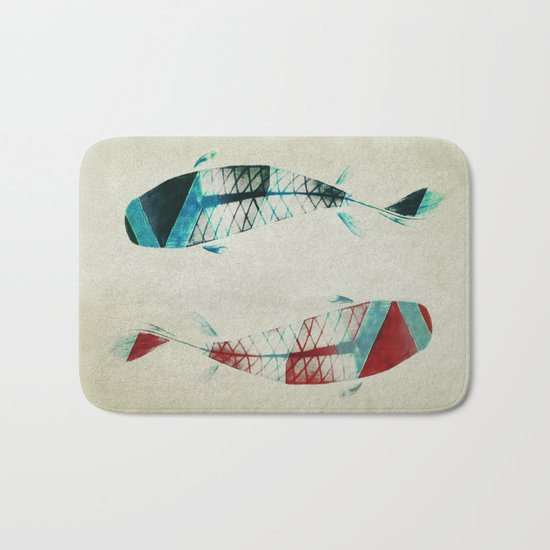 反対派 (opponents) Bath Mat