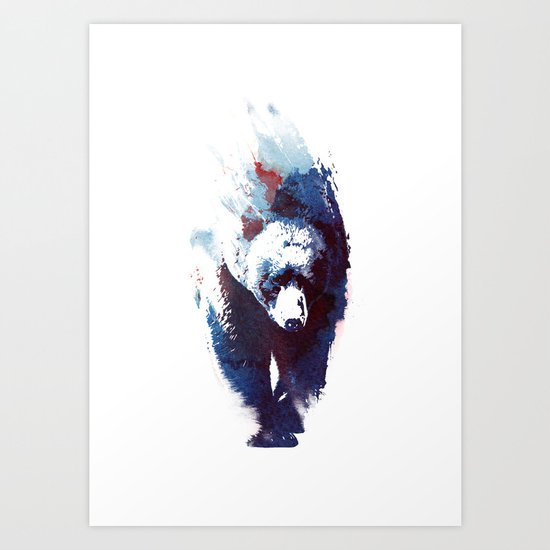 Death run Art Print