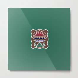 Flag of west Abenaki Metal Print | Native, Canada, Cowasuck, America, Graphicdesign, Lawrence, Arsigantegok, Odanak, Cowass, Canadian 