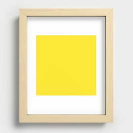 Yellow Canna Lily Recessed Framed Print