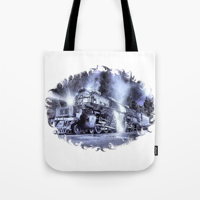 UP 4014. Union Pacific. Ghost Train. © J&S Montague. Tote Bag