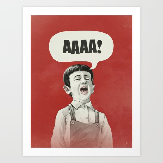 AAAA! Art Print