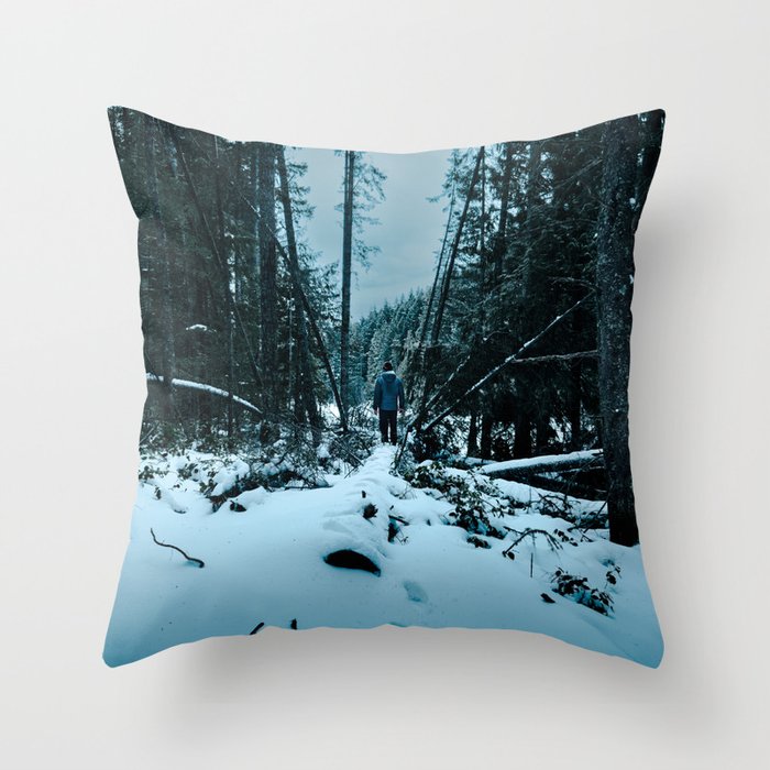 The Sound of Silence Throw Pillow
