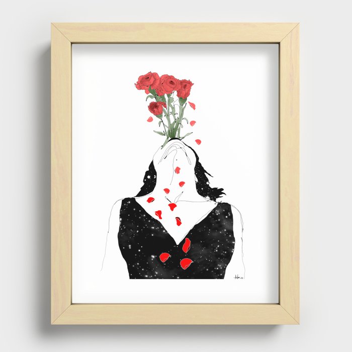 Anthophobia I Recessed Framed Print