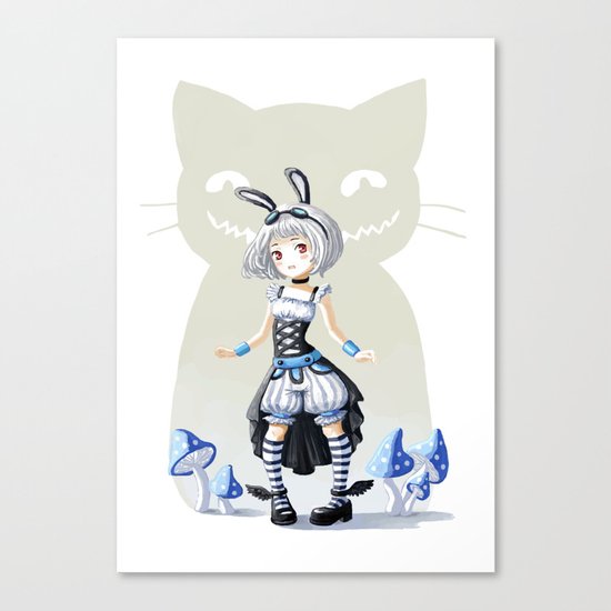 Alice Canvas Print