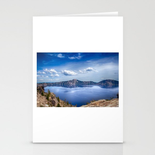 Crater lake Stationery Cards