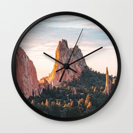 Southwestern Colorado Springs Wall Clock
