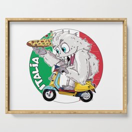 Are we there YETI? ITALY Serving Tray