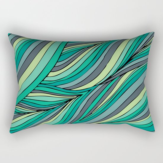 Organic Forest Rectangular Pillow