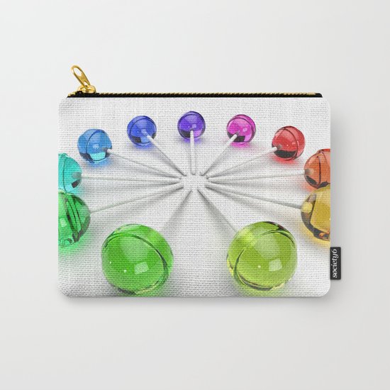 Rainbow Lollipop Carry-All Pouch