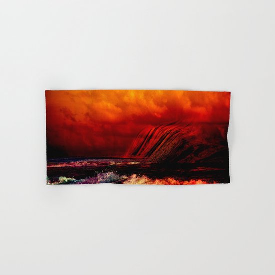 Volcano Hand & Bath Towel