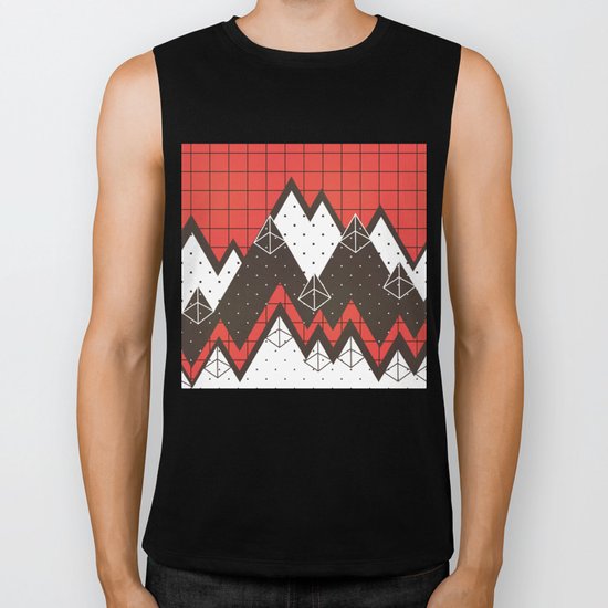 Moutains 2 Biker Tank