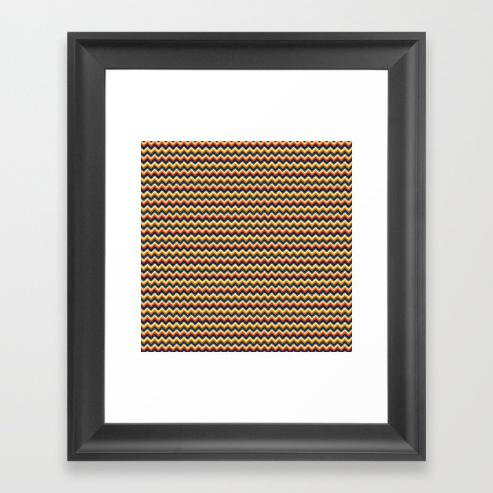 Pattern Framed Art Print