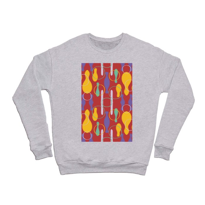 Pattern_summer_culture_motif_design_059 Crewneck Sweatshirt