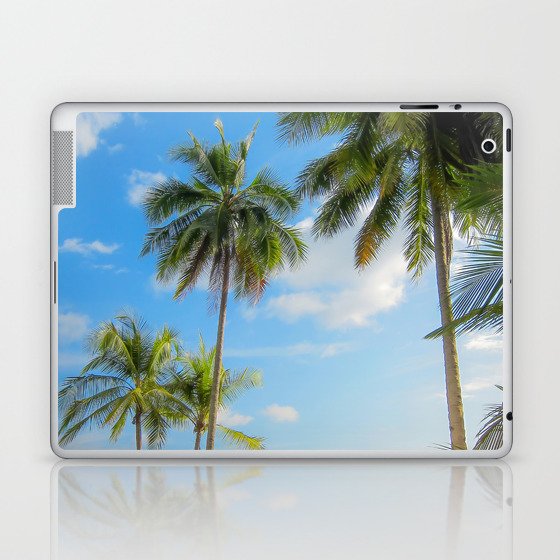 Palm Trees And Sunshine Laptop & iPad Skin
