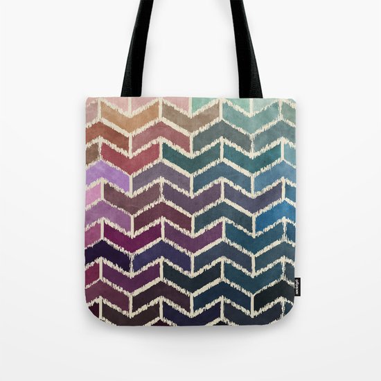 Chevron iKat Tote Bag