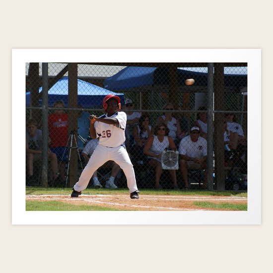 Little League 2012 State Championship Art Print