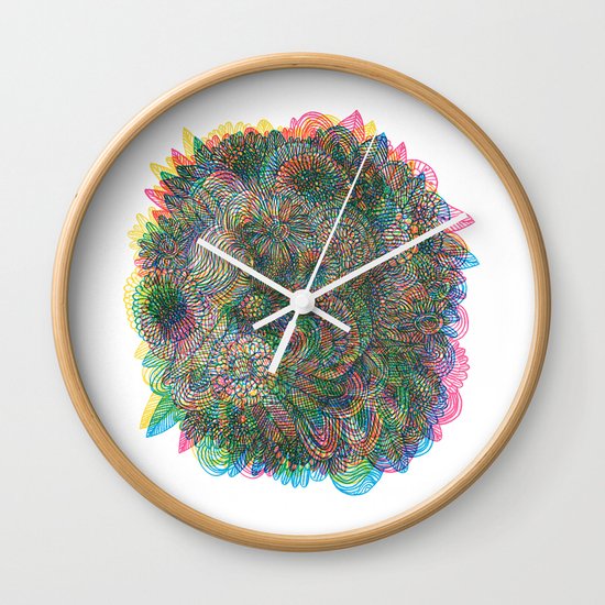 Hallucinations Wall Clock